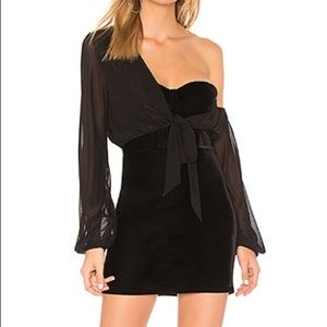 OFF THE SHOULDER BLACK MINI